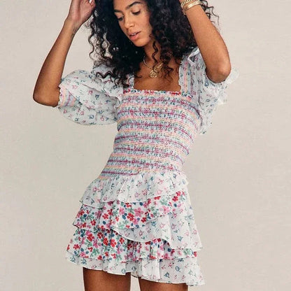 Lunar Ruffle Dress