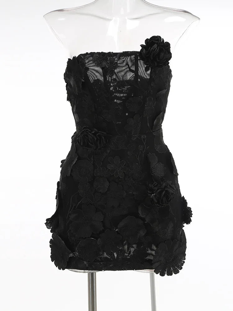 Ever-Garden Floral Mini Dress
