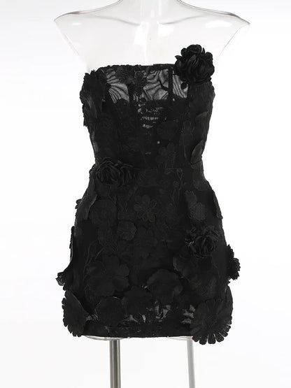 Ever-Garden Floral Mini Dress