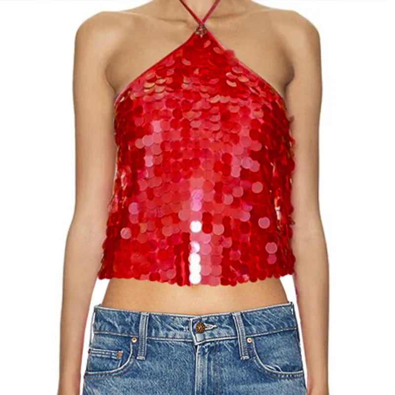 Beach Sequin Tops