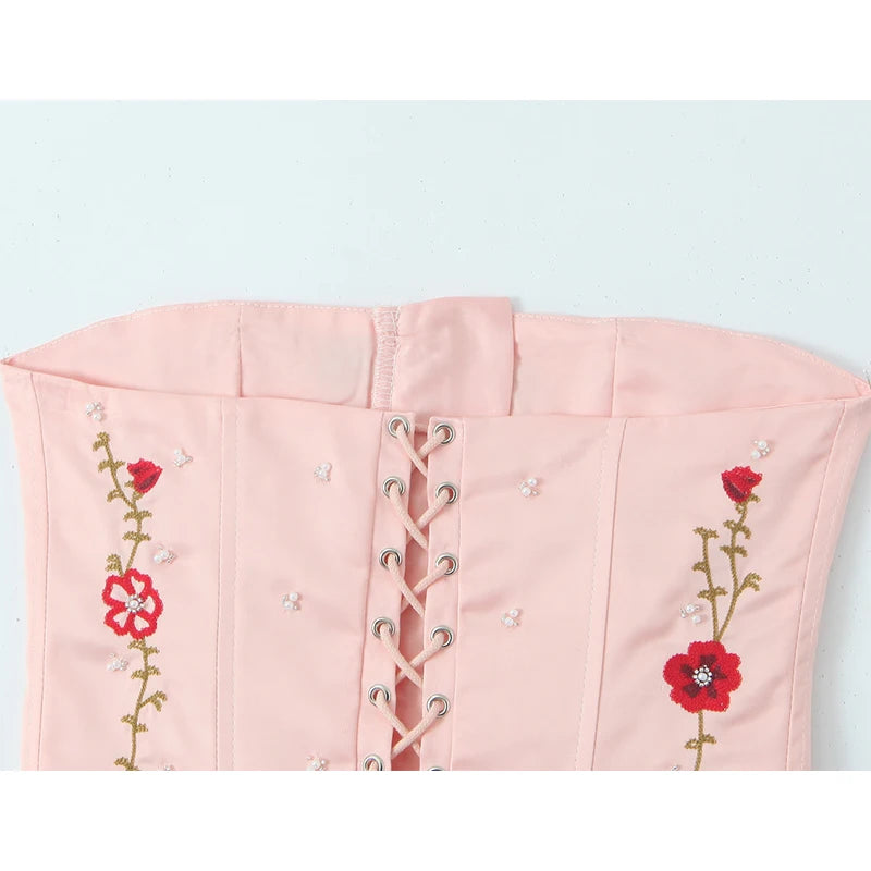 Flower Valley Embroidered Top