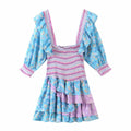 Lunar Ruffle Dress