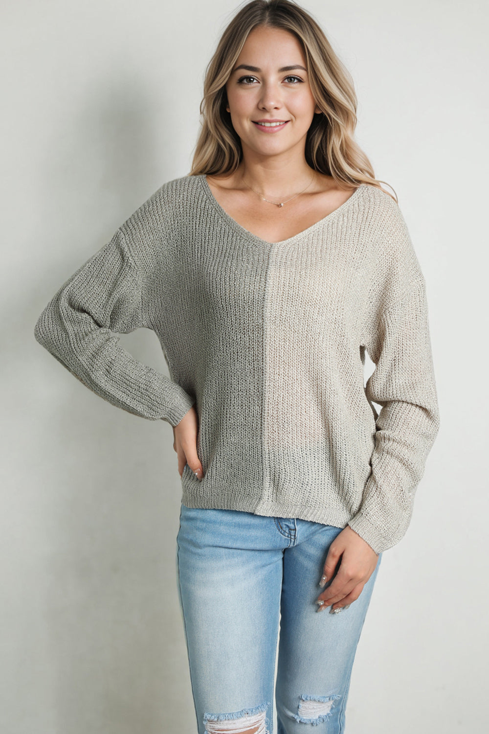 Strawberry + Raspberry Sweater