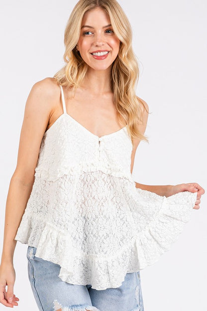 Coast Textured V-Neck Cami