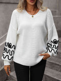 Contrast Sweater