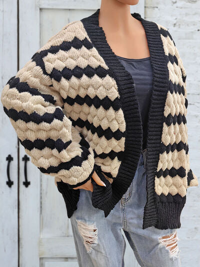 Cold Brew & Cream Cardigan