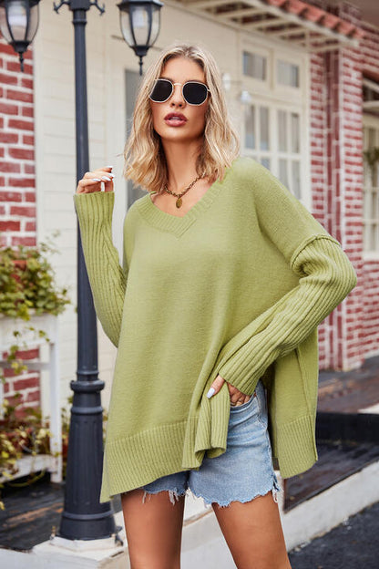 Link Seam Sweater