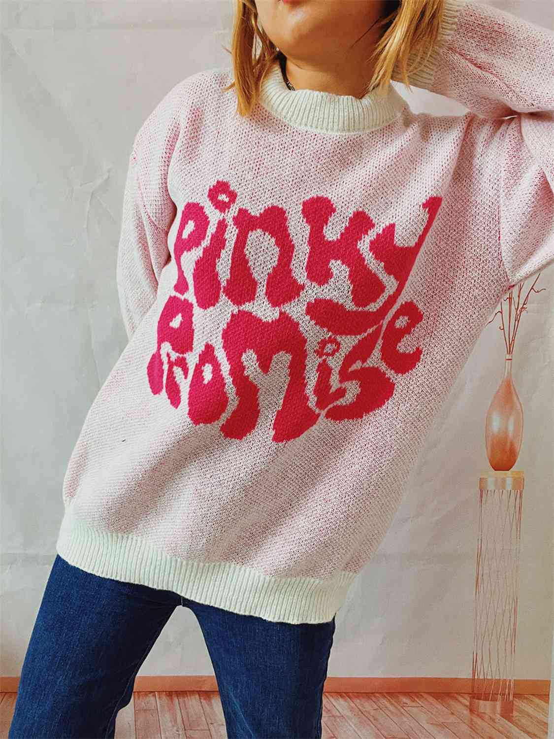 PINKY PROMISE  Sweater